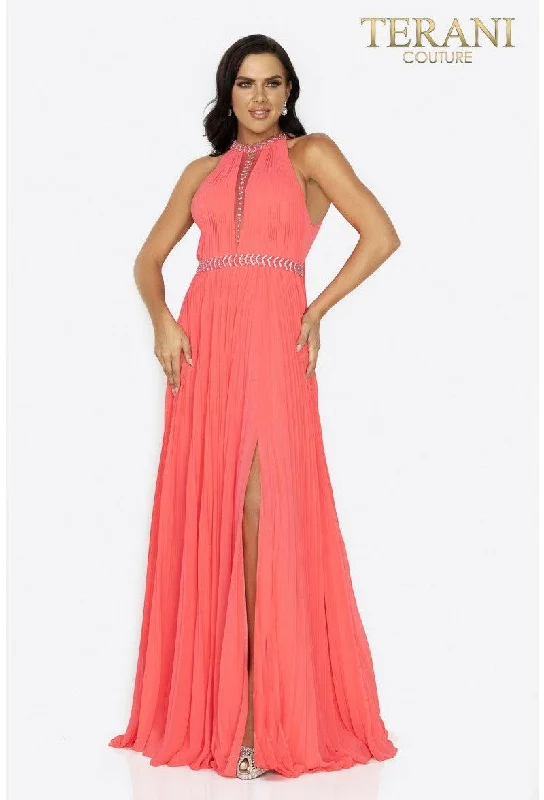 The Best Prices Terani Couture 2011P1115 Prom Long Chiffon Dress