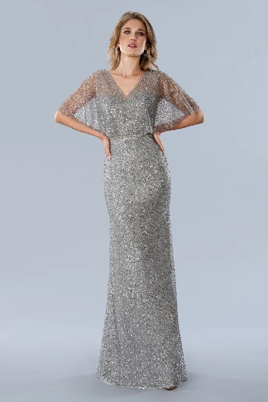 Best Seller Stella Couture 23353 Sequin Long Mother of the Bride Formal Dress