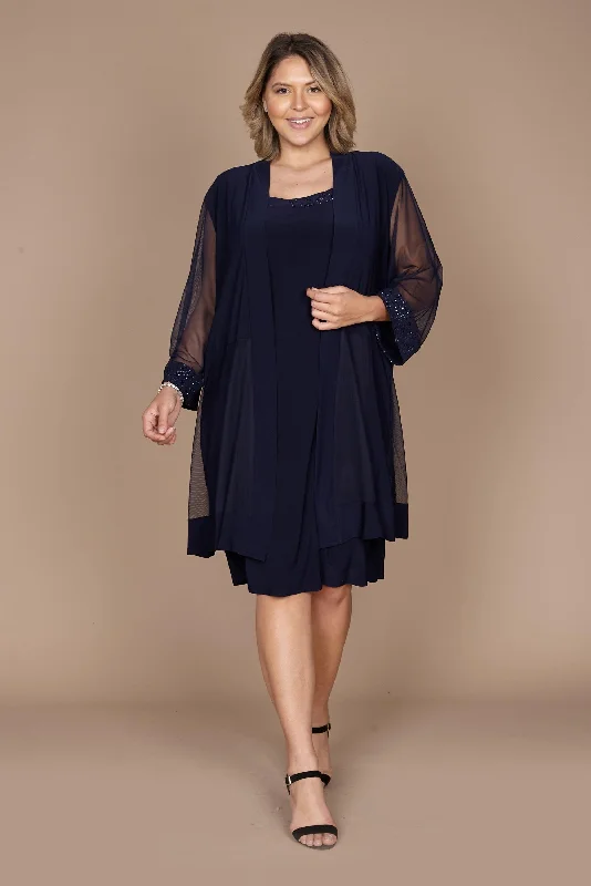 The Best Prices R&M Richards 8271W Short Mother Of Bride Plus Size Dress Sale