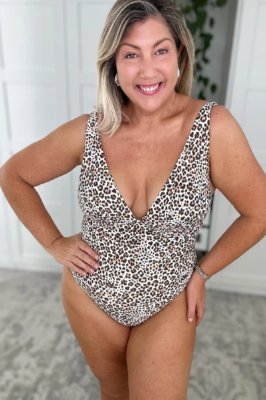 YEAR-End Clearance Gwen One Piece - Luxe Leopard