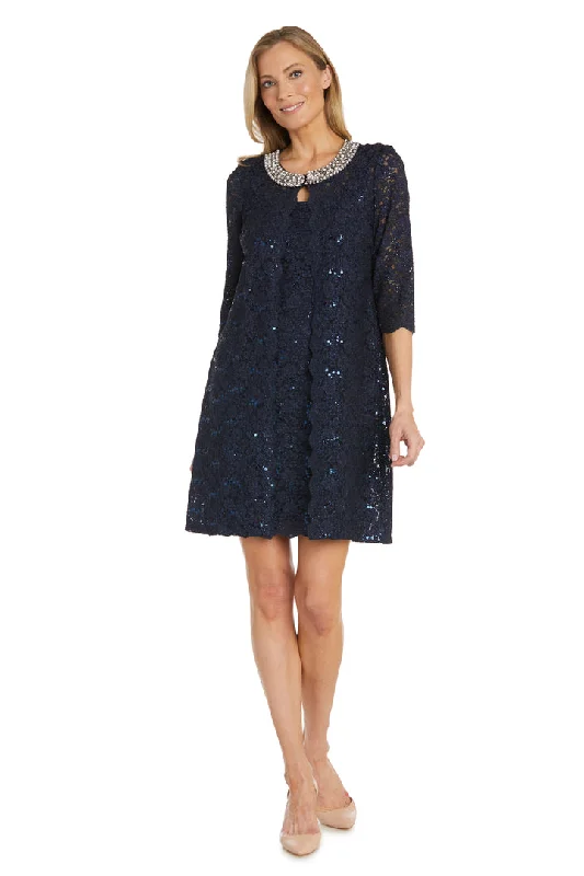 Big Discounts R&M Richards 1380 Mother of the Bride Short Jacket Dress