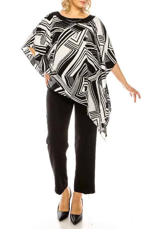 Year-End Sale Maya Brooke Formal Print 2 Piece Pant Suit 28737