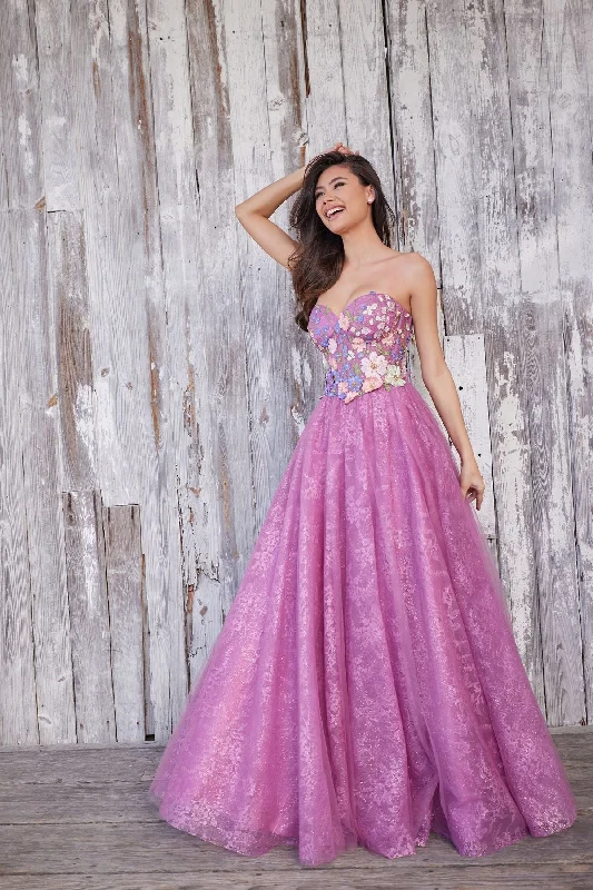 Get It Before It’s Gone Colette CL5153 Long Formal Glitter Prom Ball Gown