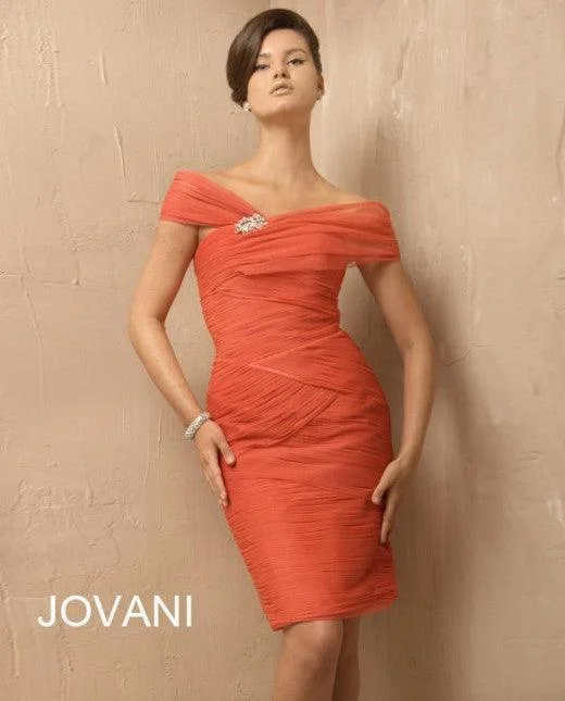 Lowest Price Jovani Off Shoulder Short Cocktail Dress Sale