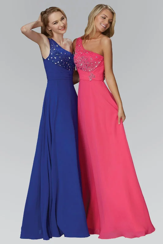 Quick Sale Prom Long Dress One Shoulder Evening Gown Sale