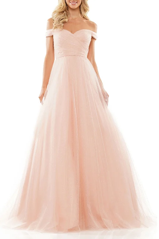 Low Prices Colors 2888 Long Off Shoulder Prom Dress