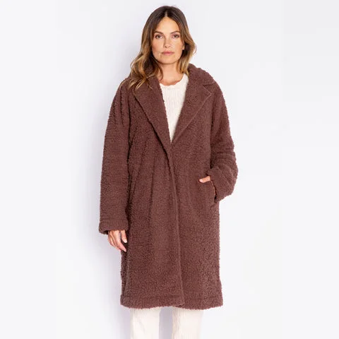 Super Bargain PJ Salvage Cozy Duster Cocoa
