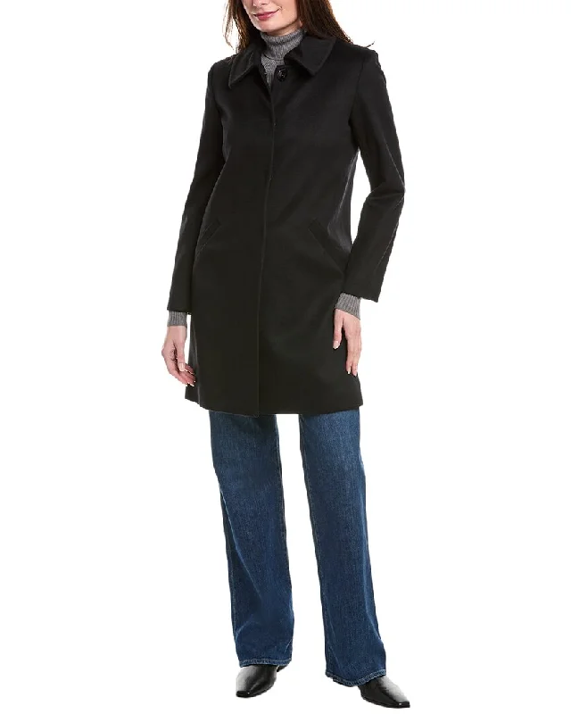 Limited Stock sofiacashmere Modern Luxe Wool & Cashmere-Blend Coat