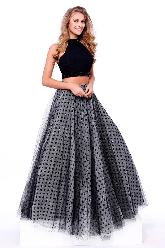 Special Savings Nox Anabel 8204 Sleeveless Two Piece Prom Dress