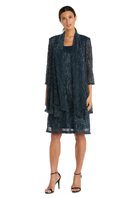 Big Savings Peacock 16 R&M Richards 5191 Short Mother Of The Bride Dress Sale