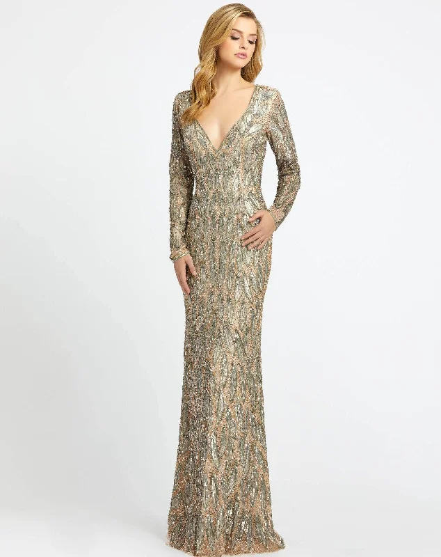 Exclusive Online Offer Mac Duggal 4578 Long Mother of the Bride Dress Sale