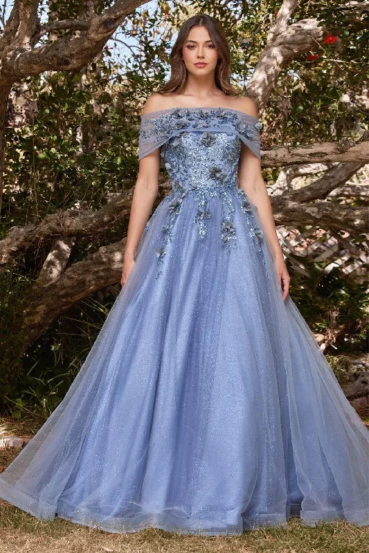 Year-End Clearance Cinderella Divine CD955 Smoky Blue 20  Sale