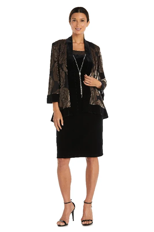Price Reduction R&M Richards 9027 Mother Of The Bride Short Dress