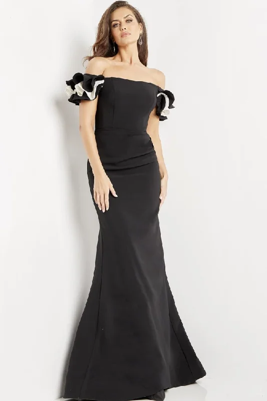 The Best Prices Jovani 07017 Long Evening Ruffle Formal Prom Dress