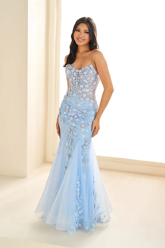Lowest Price Ellie Wilde EW36090 Floral Sequin Long Formal Glitter Prom Dress