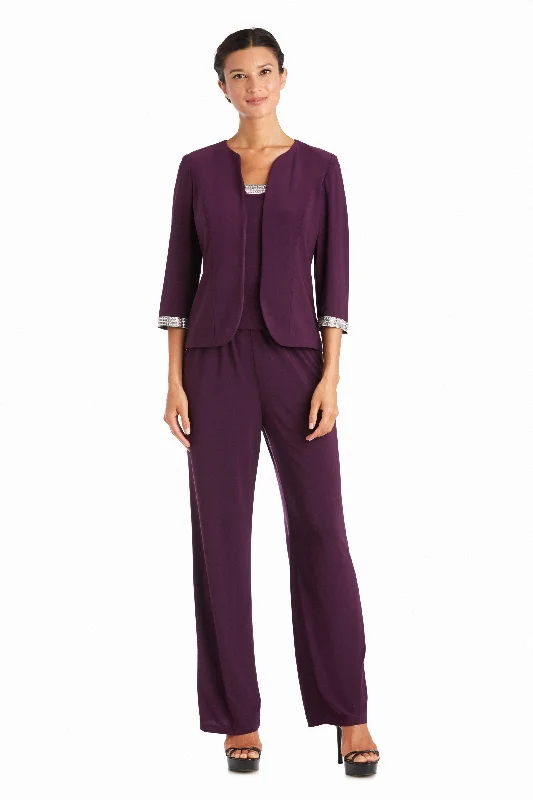 New Deals R&M Richards 7449P Formal Petite Pant Suit