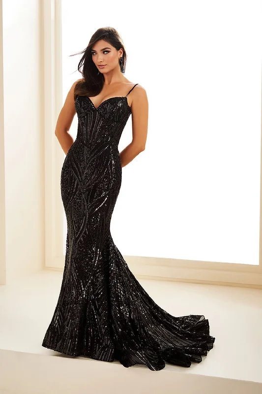Bargain Prices Ellie Wilde EW36102 Sequin Gown Long Mermaid Formal Evening Dress