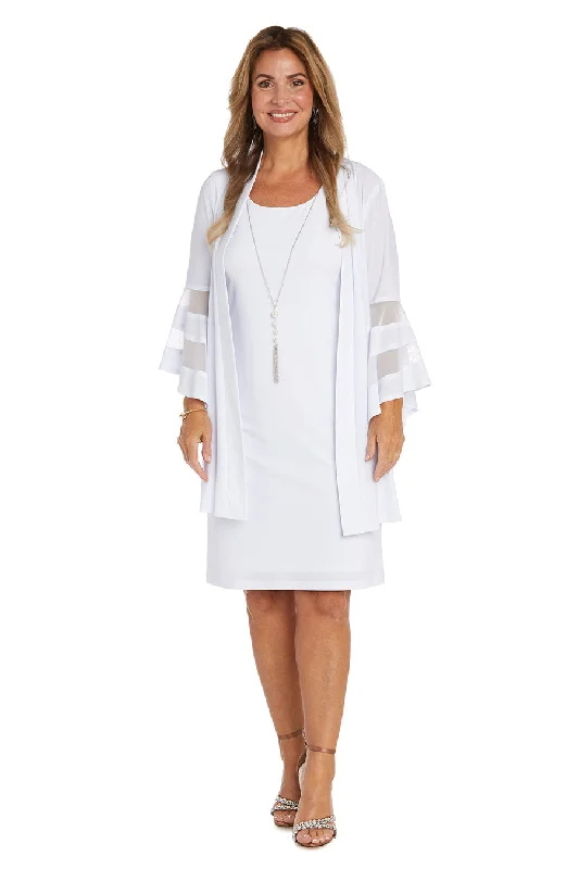 The Best Prices R&M Richards 99979 Two Piece Short Mother of the Bride Dress Jacket Dress