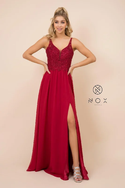 Seasonal Clearance Long Sleevelees Formal Dress Prom Sale