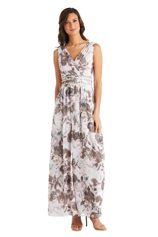 Overstock R&M Richards 7173 Long Mother Of The Bride Dress