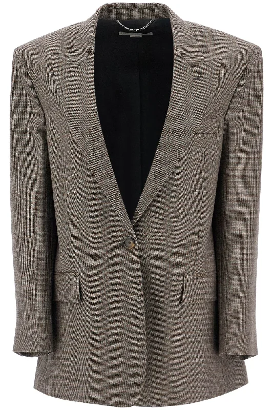 Special Promotion Stella Mccartney Women's Houndstooth Single-Breasted Bl