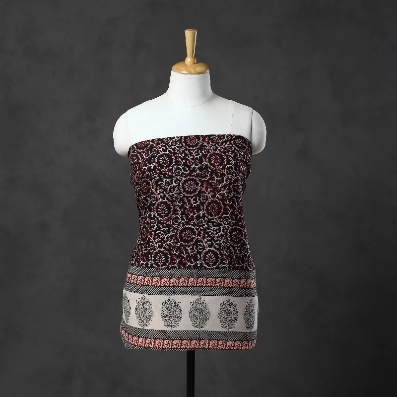 Exclusive Preview Black - Natural Dyed Cotton Bagh Print Kurta Material (2.15 m) 19 Exclusive Preview Black - Natural Dyed Cotton Bagh Print Kurta Material (2.15 m) 19