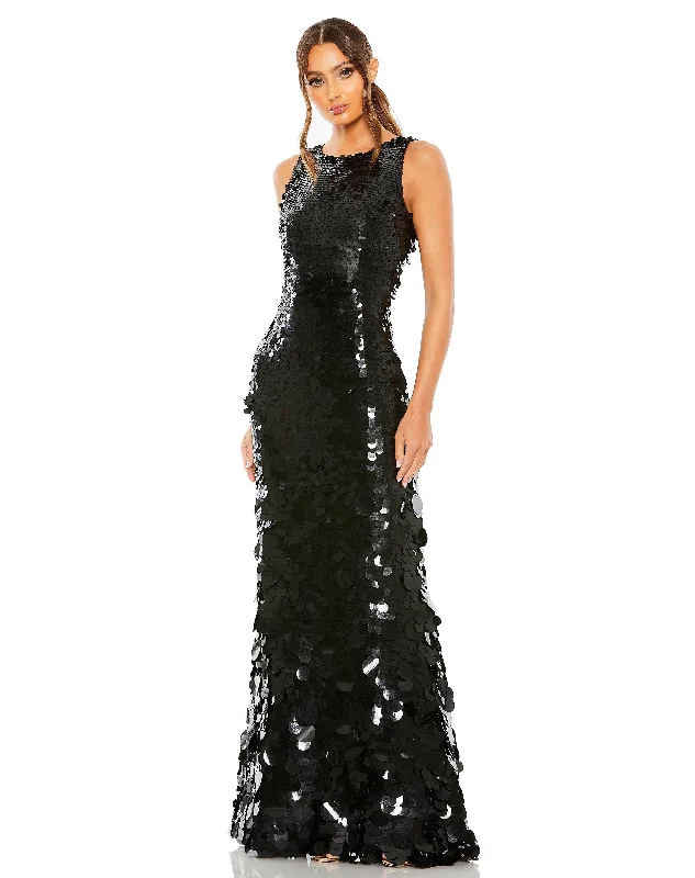 Deal of the Day Mac Duggal 5959 Long Sleeveless Formal Prom Dress