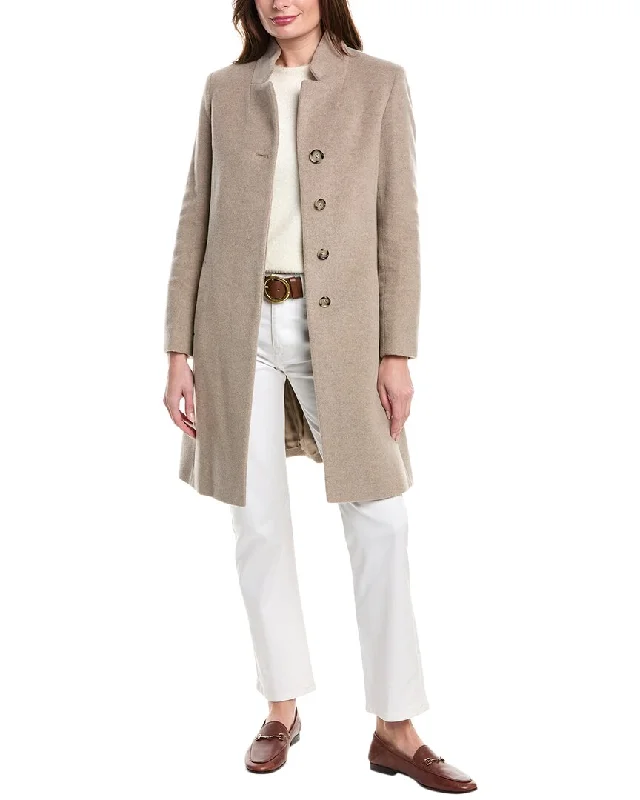 Sneak Peek Sale Cinzia Rocca Icons Medium Wool & Cashmere-Blend Coat