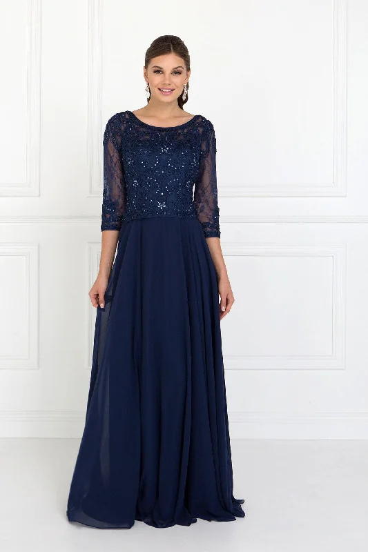 Limited Stock Mother of the Bride Long Sleeve Dress Sale