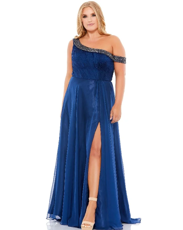 Price Reduction Mac Duggal 67727 Prom Long Formal Plus Size Dress