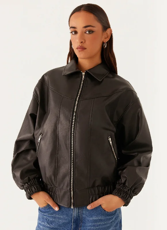 Buy More, Save More Holland Bomber Jacket - Black
