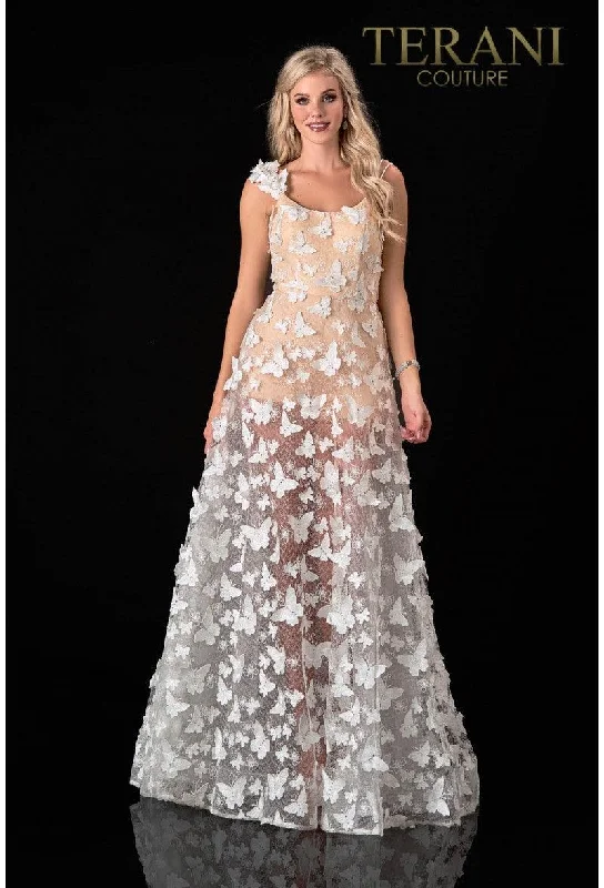 Mega Sale Terani Couture 2111P4045 Long Prom Formal Dress