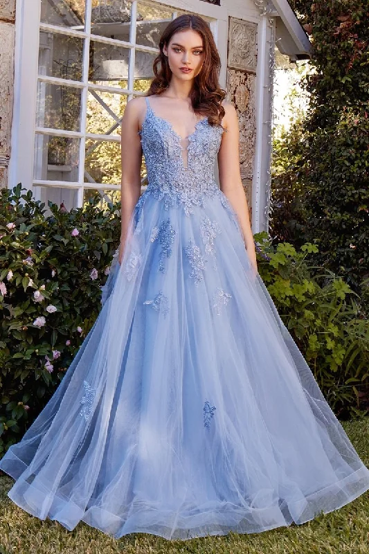 New Markdowns Andrea & Leo A1417 Long Formal A Line Lace Prom Dress