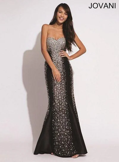 Early Bird Discount Jovani 91151 Strapless Long Mermaid Gown Sale