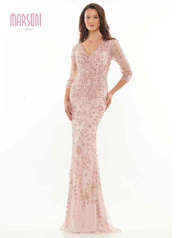 Amazing Deals Marsoni Mother of the Bride Beaded Long Gown 1197