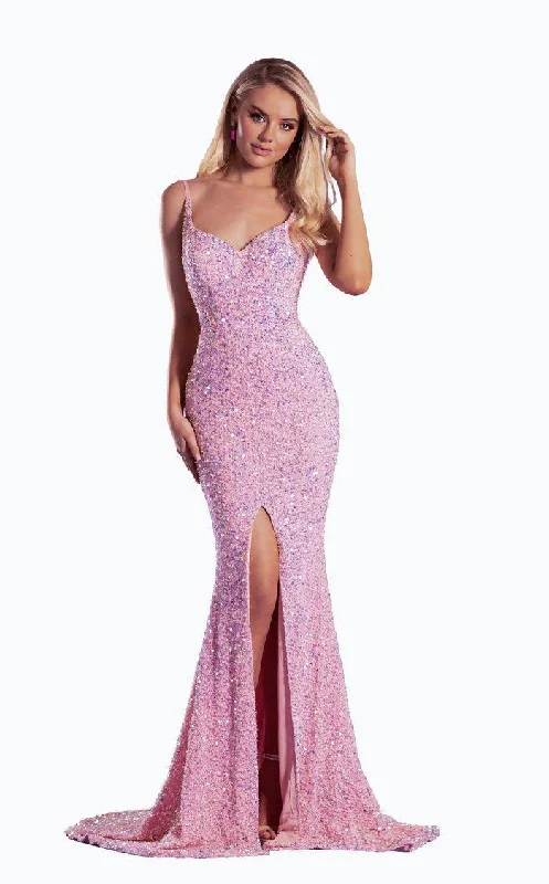 Take Advantage Portia And Scarlett 21013 Sleeveless Long Gown Sale