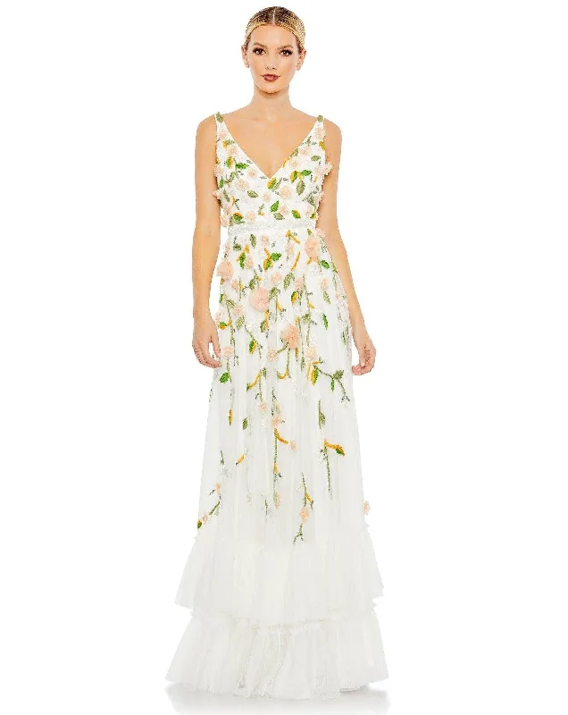Crazy Deals Mac Duggal 9171 Long Sleeveless Formal Evening Gown