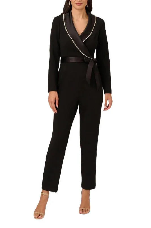 Buy Now Adrianna Papell AP1E210678 Long Sleeve Formal Jumpsuit
