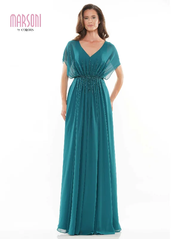 Act Fast Marsoni Long Formal Mother of the Bride Gown 1156