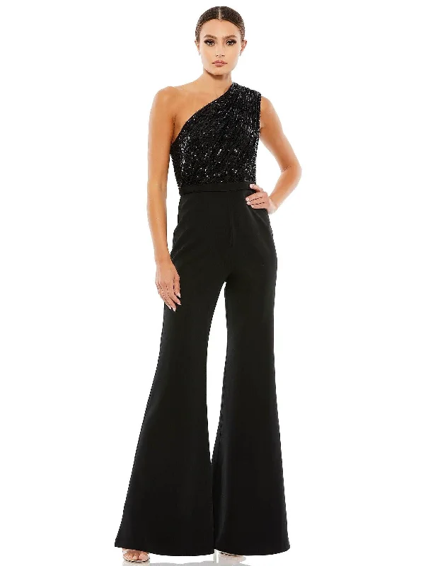 Price Cut Mac Duggal 26716 Formal One Shoulder Jumpsuit