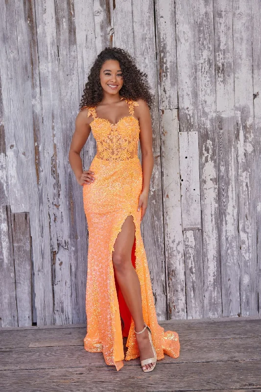 Today Only Colette CL5133 Long Formal Sequin Prom Dress