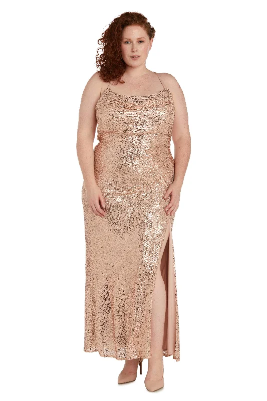 Instant Discount Nightway Long Formal Prom Plus Size Dress 21936WA