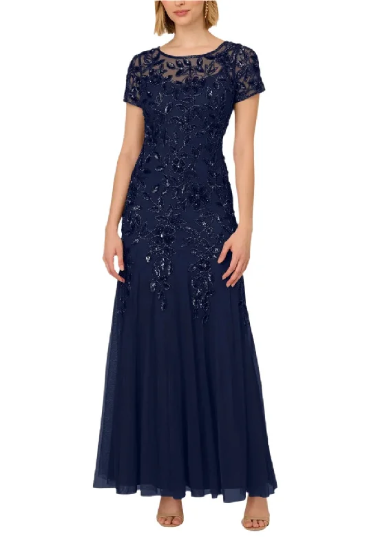 Final Markdown Adrianna Papell AP1E208349 Long Beaded Formal Dress