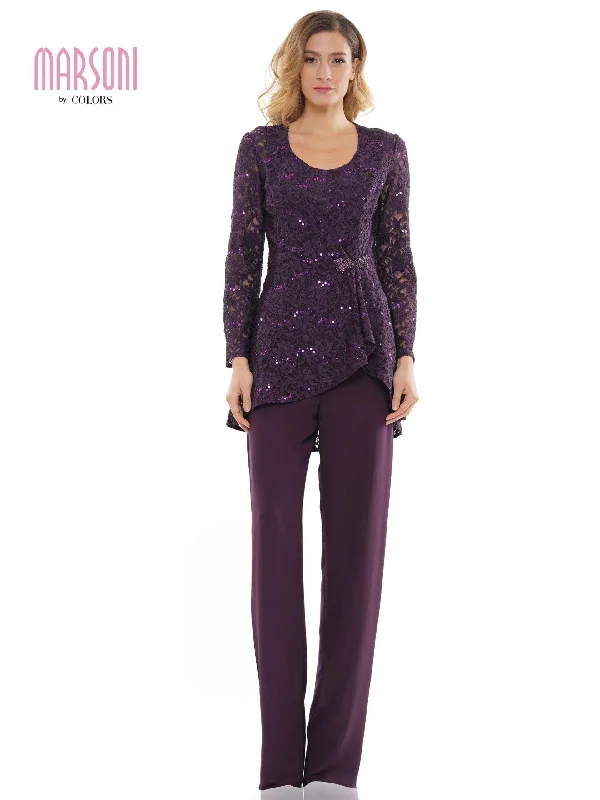Amazing Deals Marsoni Formal Long Sleeve Jacket Pant Suit Sale