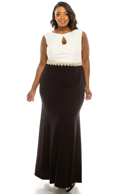 Exclusive Access Alex Evenings 460108 Long Formal Plus Size Dress Sale