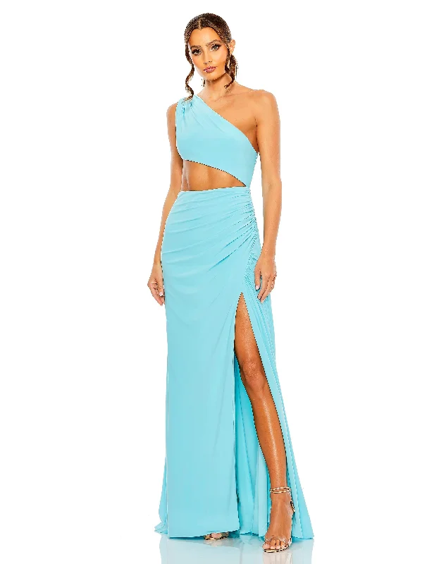 Lowest Prices Mac Duggal 55975 Prom Long One Shoulder Formal Gown