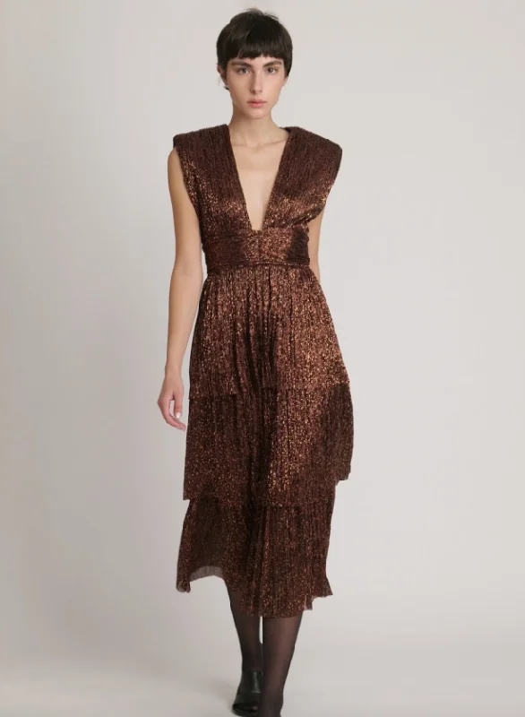 Sale Event BONITA DRESS BRONZE RUBY
