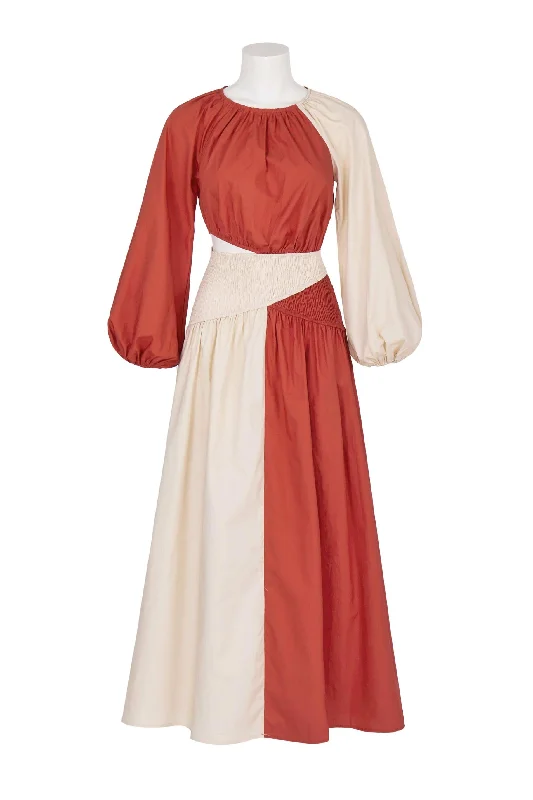 New Markdowns April Dress / Rust