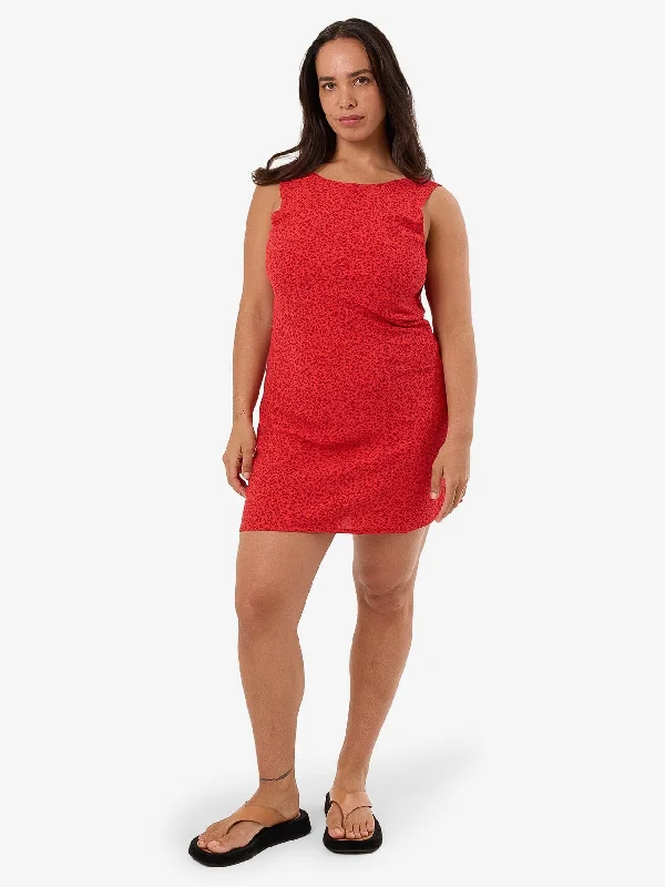 Reduced Prices Zinnia Xavier Bias Mini Dress - Flame Red
