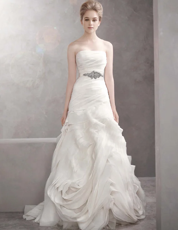 Can't Miss Vera Wang Organza with Bias Flange Skirt VW351011